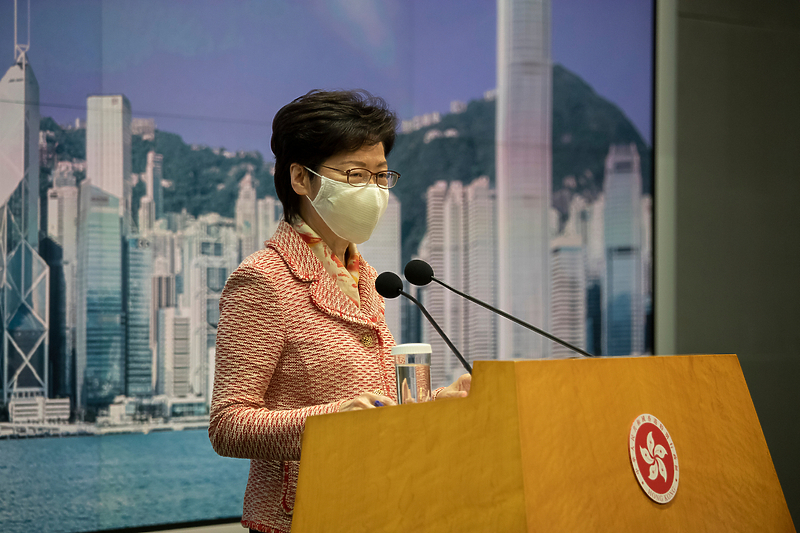 Foto: Shutterstock šefica vlade Hong Konga Carrie Lam