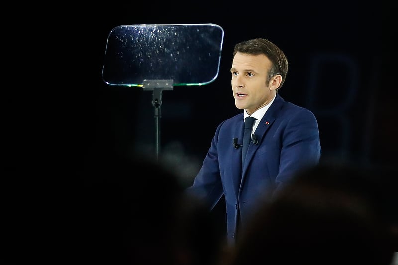 Predsjednik Francuske Emmanuel Macron (Foto: EPA-EFE)