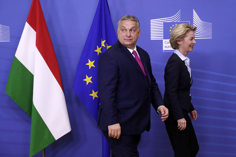 Viktor Orban i Ursula von der Leyen (Foto: EPA-EFE)