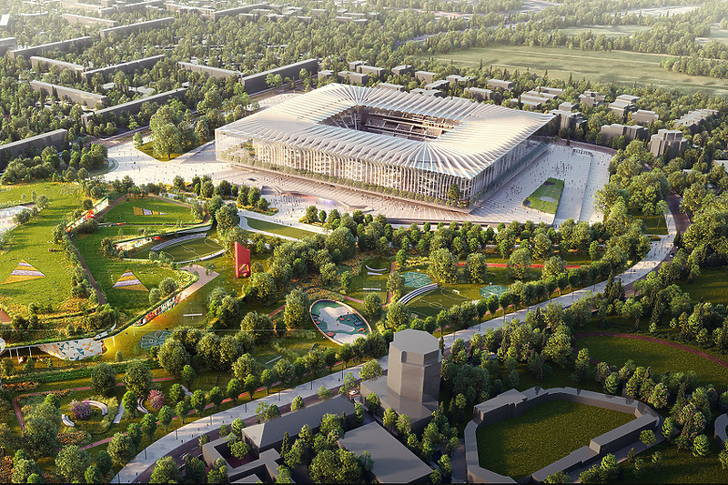 Izgled novog stadiona (Foto: AC Milan)