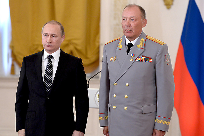 Vladimir Putin i Aleksander Dvornikov