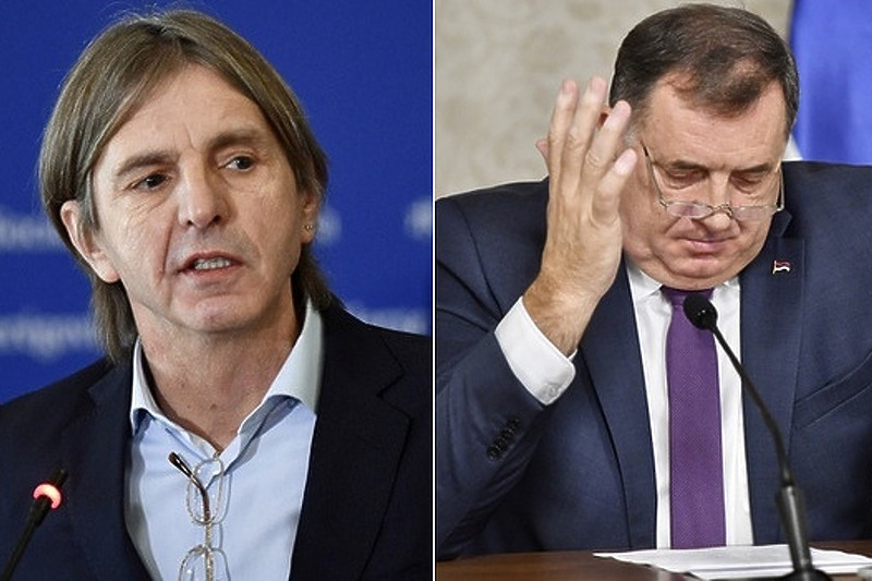 Predrag Kojović i Milorad Dodik