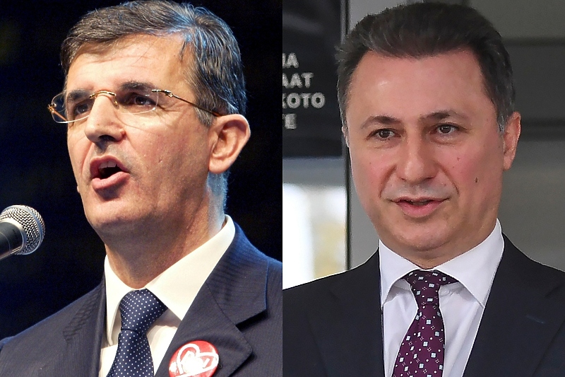 Svetozar Marović i Nikola Gruevski (Foto: EPA-EFE)