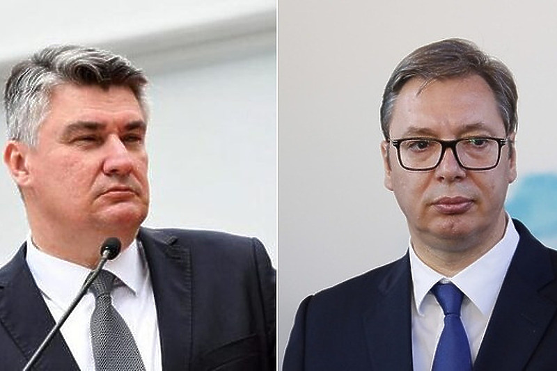 Zoran Milanović i Aleksandar Vučić