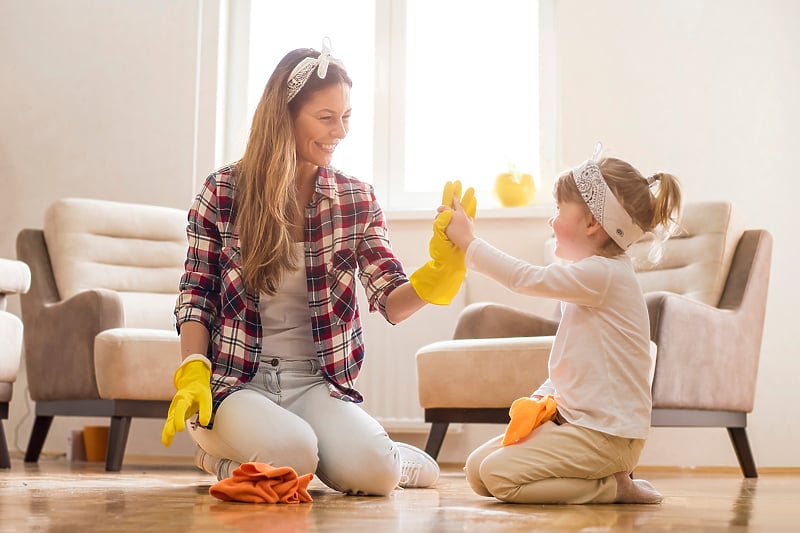 Uz prave savjete proljetno čišćenje možete završiti u treptaj oka (Ilustracija: Shutterstock)