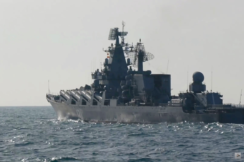 Moskva je bila admiralski brod ruske crnomorske flote