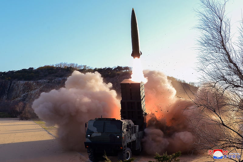 Novo oružje testirano u Sjevernoj Koreji (Foto: EPA-EFE)