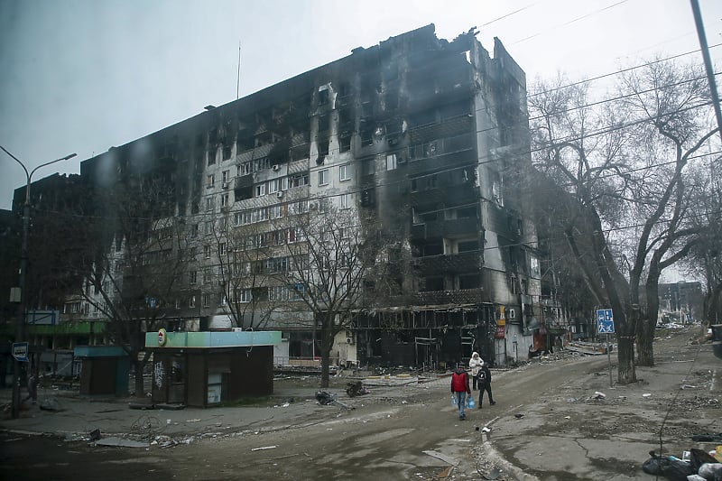 Žestoke borbe za Mariupolj se nastavljaju (Foto: EPA-EFE)