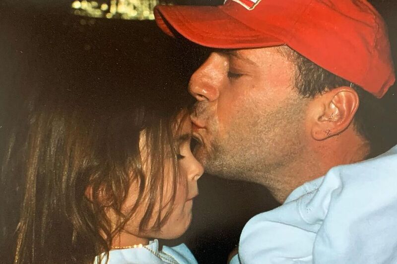 Bruce Willis sa svojom najstarijom kćerkom