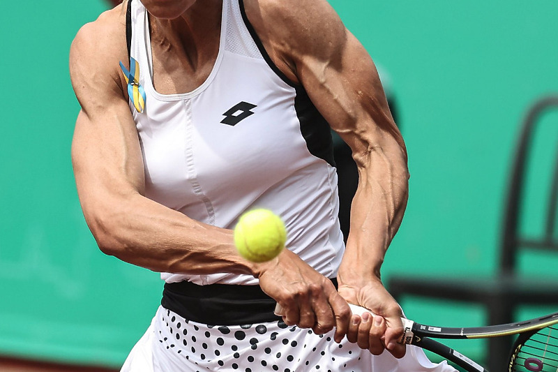 Tsurenko je poražena od Tomljanović (Foto: FMN Sport/Twitter)