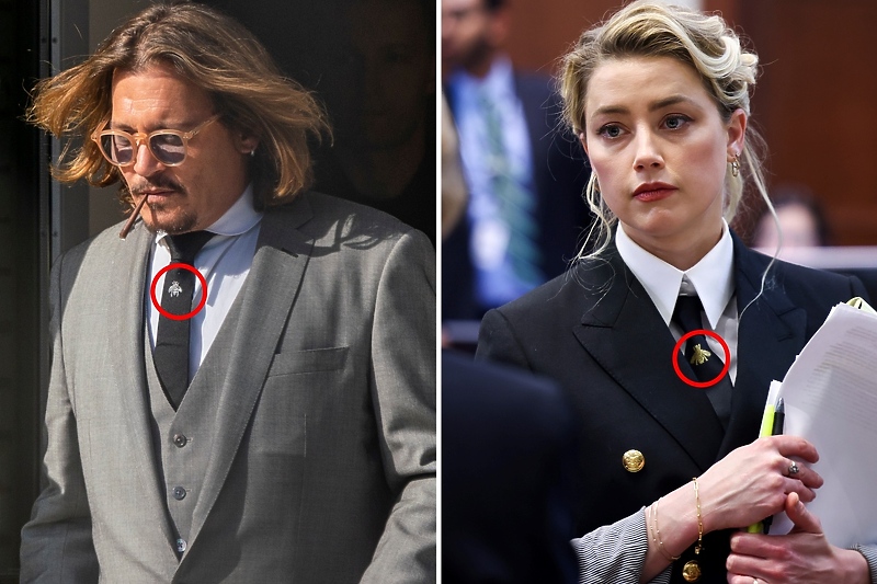 Johnny Depp i Amber Heard na suđenju (Foto: EPA-EFE)