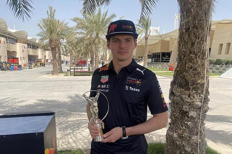 Max Verstappen s nagradom Laureus