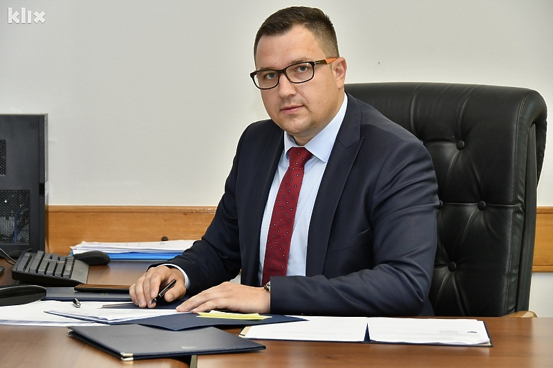 Miloš Lučić, ministar za ljudska prava i izbjeglice (Foto: I. Š./Klix.ba)