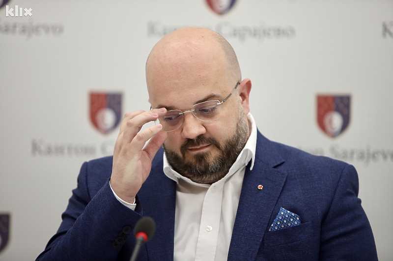 Ministar soabraćaja KS Adnan Šteta (Foto: I. L./Klix.ba)