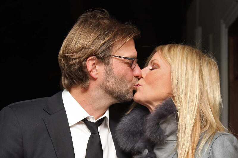 Jürgen Klopp i Ulla Sandrock