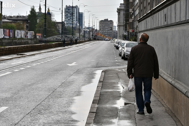 Prazne ulice gradova - karakterističan prizor prvomajskih praznika u BiH (Foto: I. Š./Klix.ba)