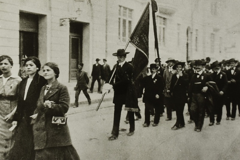Foto: Historijski muzej BiH / Sarajevo 1914. godine radničko kulturno-umjetničko društvo “Proleter”