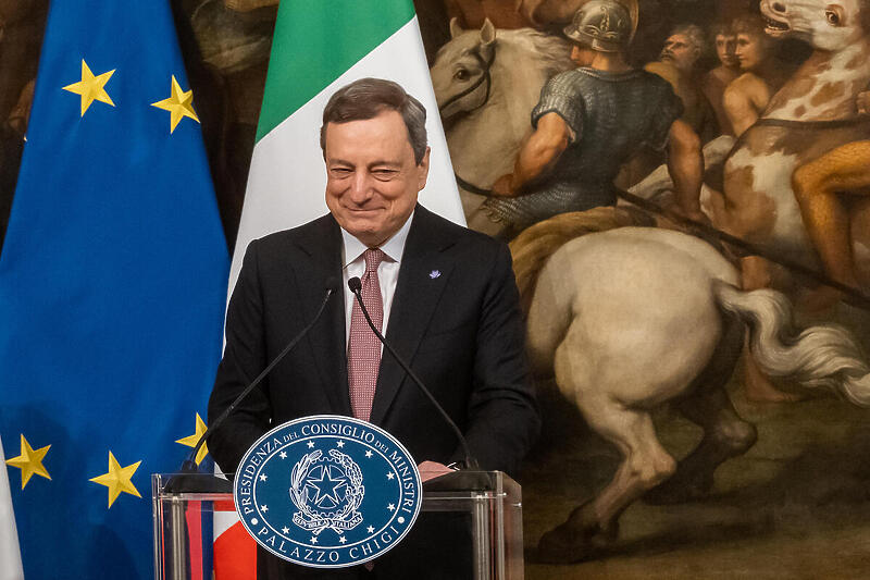Italijanski premijer Mario Draghi (Foto: EPA-EFE)