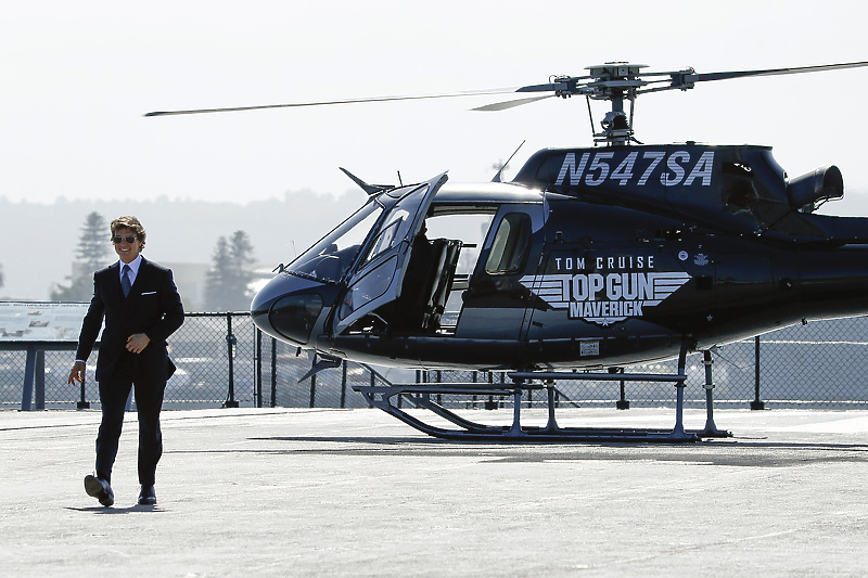 Tom Cruise na premijeri filma "Top Gun: Maverick" (Foto: EPA-EFE)