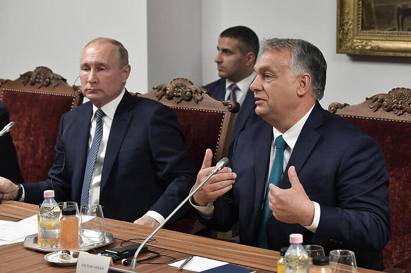 Putin i Orban (Foto: EPA-EFE)