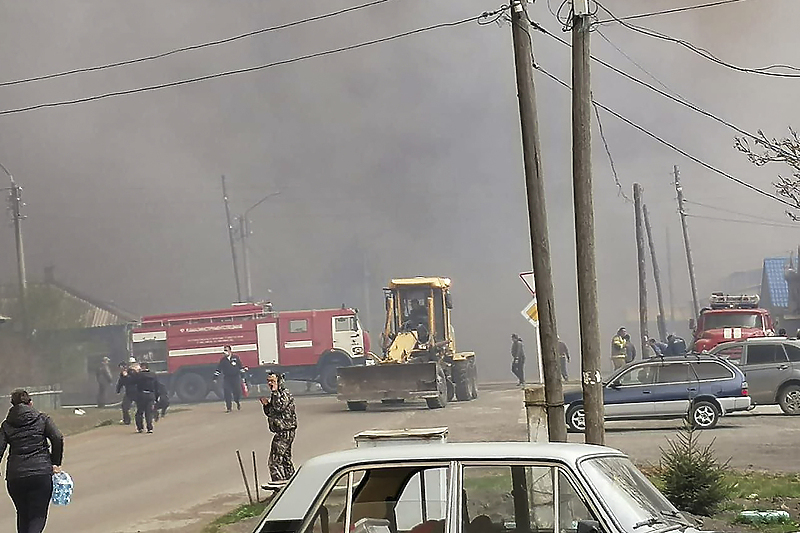 Veliki broj požara u Rusiji (Foto: EPA-EFE)