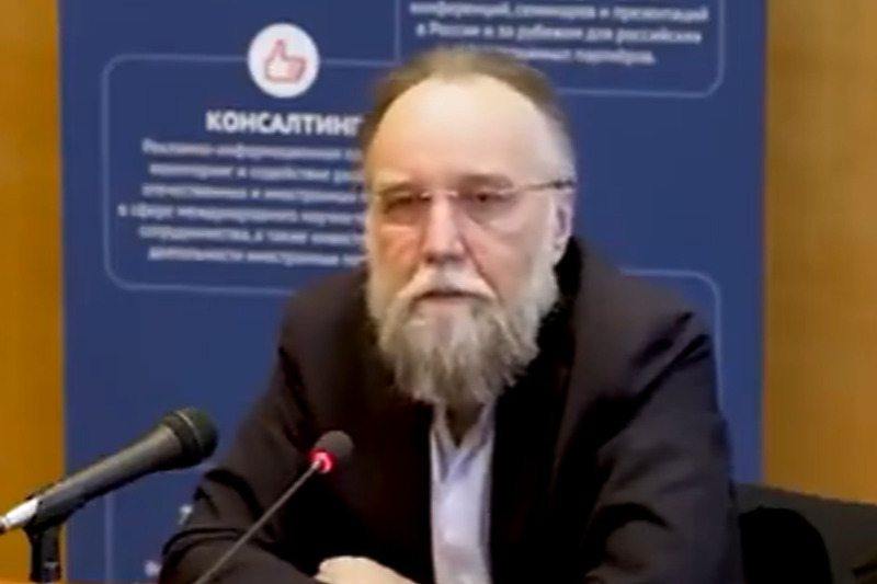 Aleksandar Dugin (Screenshoot: Twitter)