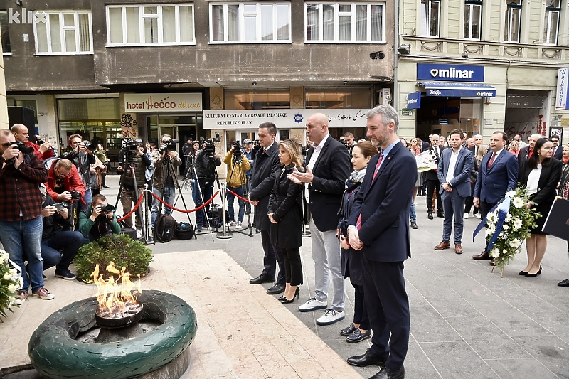 Delegacija Vlade Kantona Sarajevo (Foto: T. S./Klix.ba)