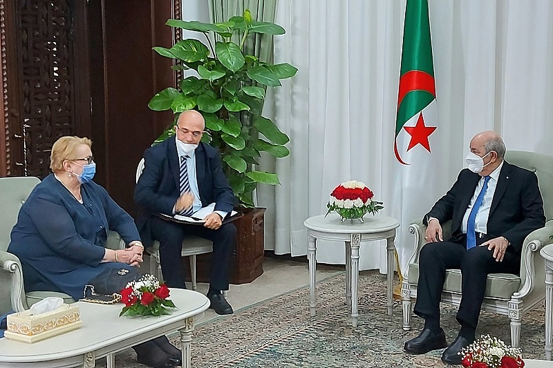 Turković s predsjednikom Alžira