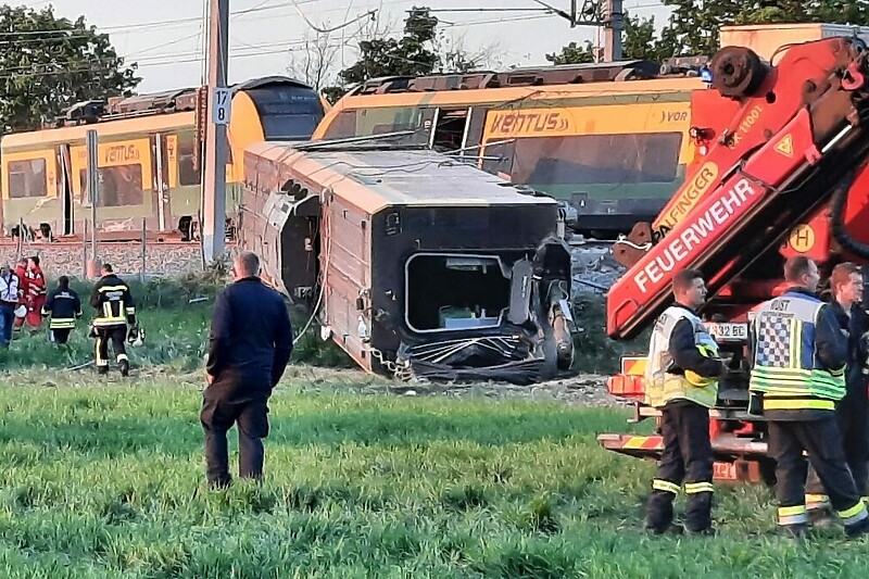 Željeznička nesreća u Austriji (Foto: Kronen Zeitung)