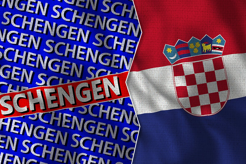 Hrvatska nadomak ulaska u Schengen (Ilustracija: Shutterstock)