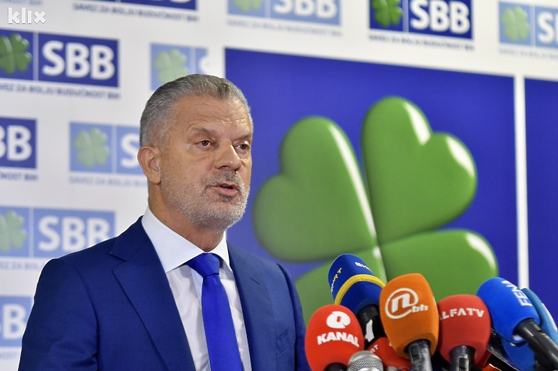 Predsjednik SBB-a Fahrudin Radončić (Foto: D. S./Klix.ba)
