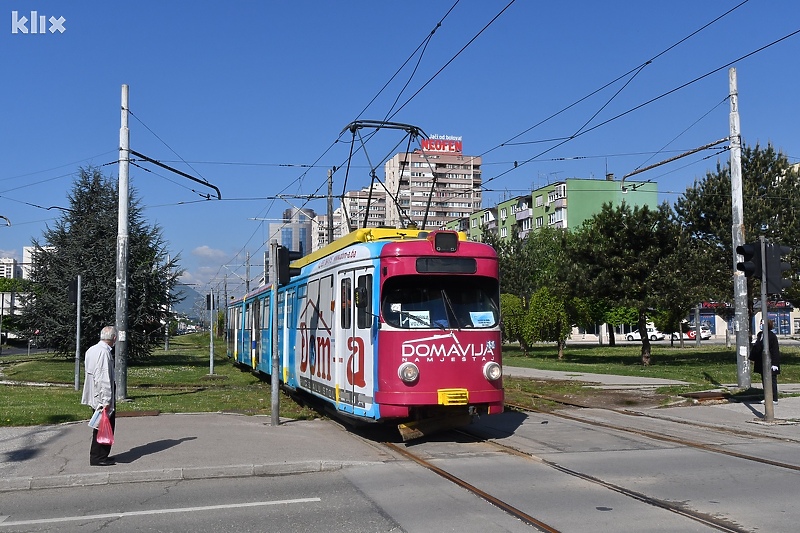 Obustavlja se tramvajski saobraćaj od Željezničke stanice do Baščaršije (Foto: T. S./Klix.ba)