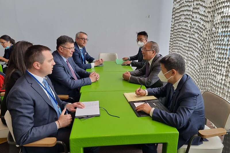 Zoran Tegeltija i Zhang Jun (Foto: Vijeće ministara BiH)