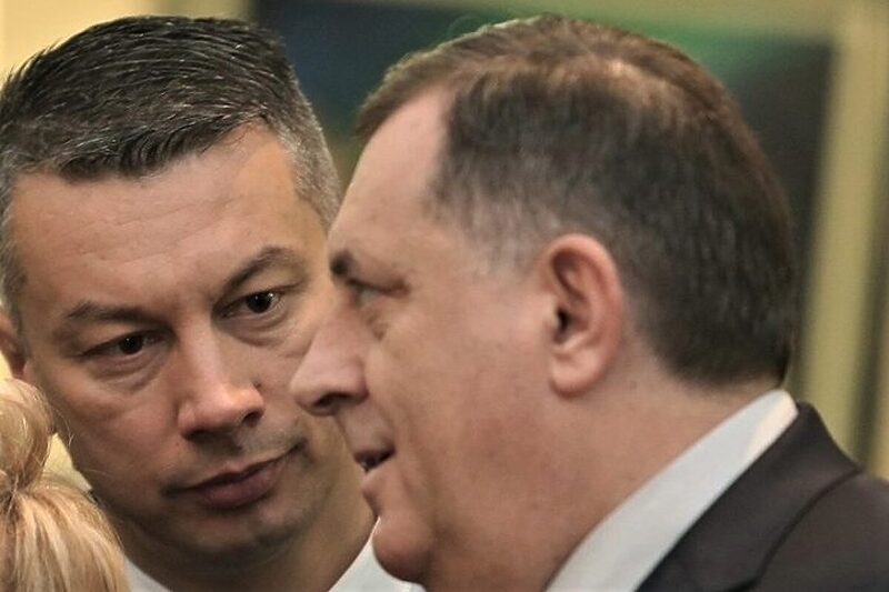 Nešić i Dodik (Foto: Twitter)