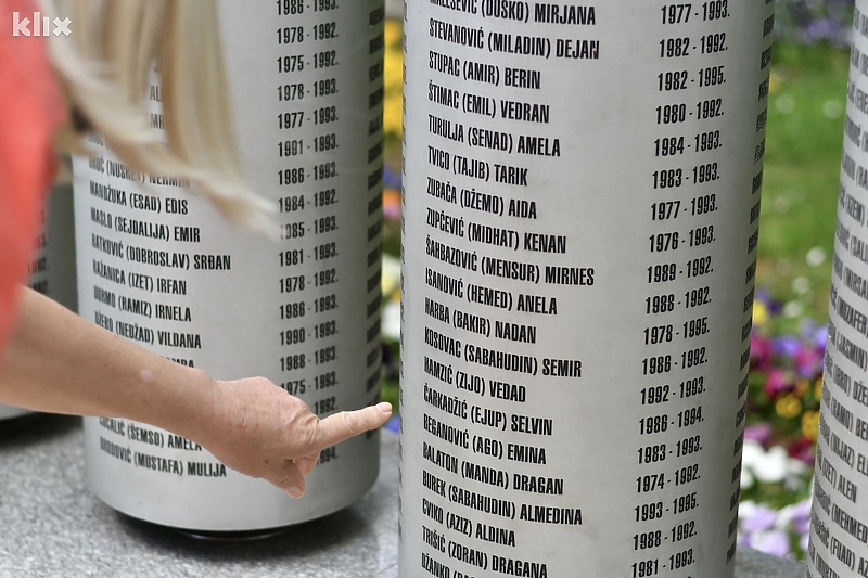 Spomenik ubijenoj djeci opkoljenog Sarajeva (Foto: Klix.ba)
