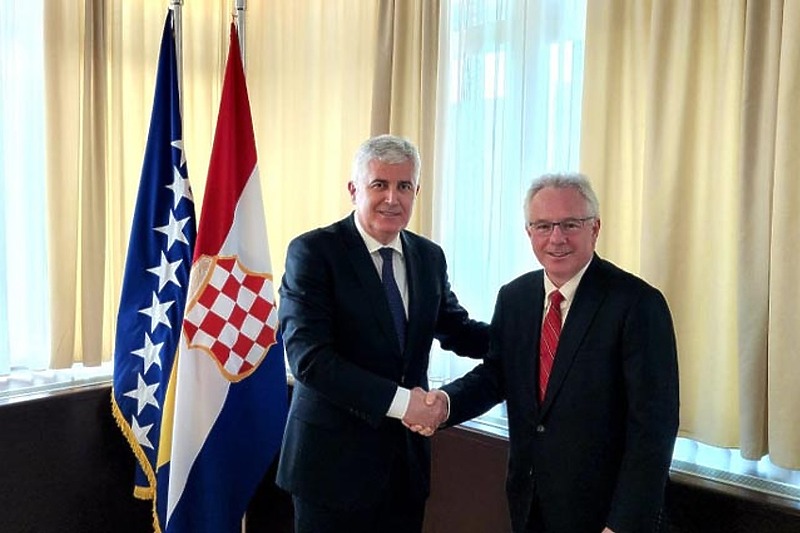 Dragan Čović (HDZ) i američki ambasador Michael Murphy