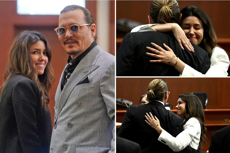 Johnny Depp i njegova "opaka" advokatica našli su se u centru pozornosti (Foto: Reuters)