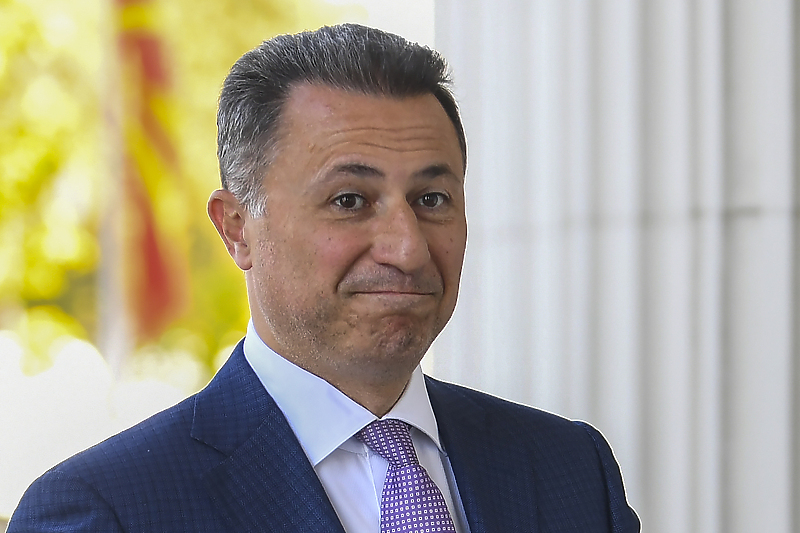 Nikola Gruevski se tereti za brojne koruptivne afere (Foto: EPA-EFE)