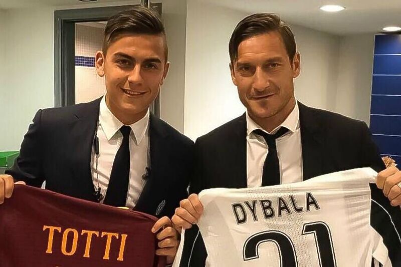 Dybala i Totti su prijatelji van terena (Foto: Twitter)