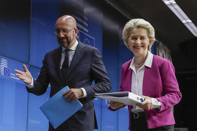 Charles Michel i Von der Leyen (Foto: EPA-EFE)