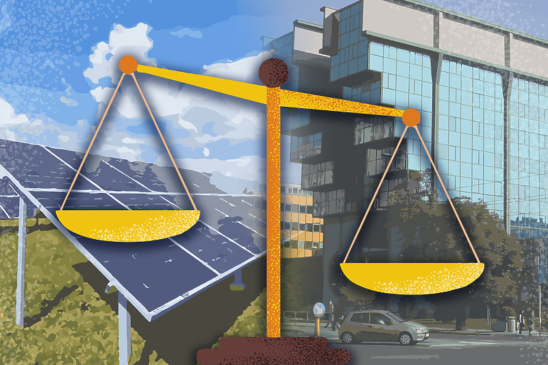 Potrebne solarne elektrane ili ploče, za koje Vlada FBiH nema kapacitete (Ilustracija: A.L./Klix.ba)