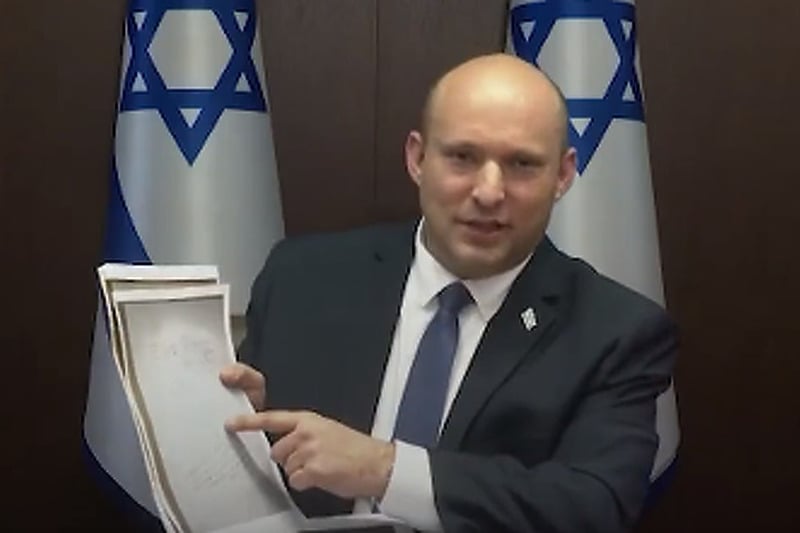 Naftali Bennett (Screenshot: Twitter)