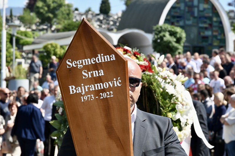 Sahrana Segmedine Srne-Bajramović (Foto: D. S./Klix.ba)