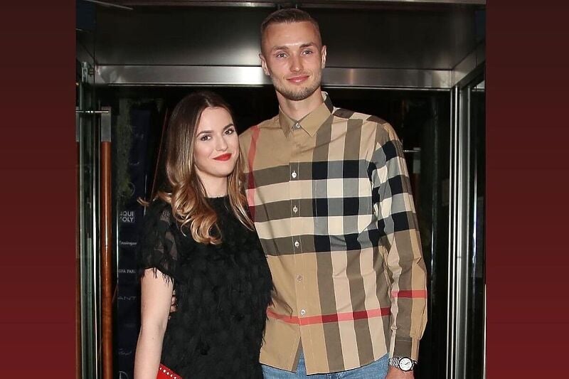 ​Saša Kalajdžić i djevojka Lorena (Foto: Instagram)