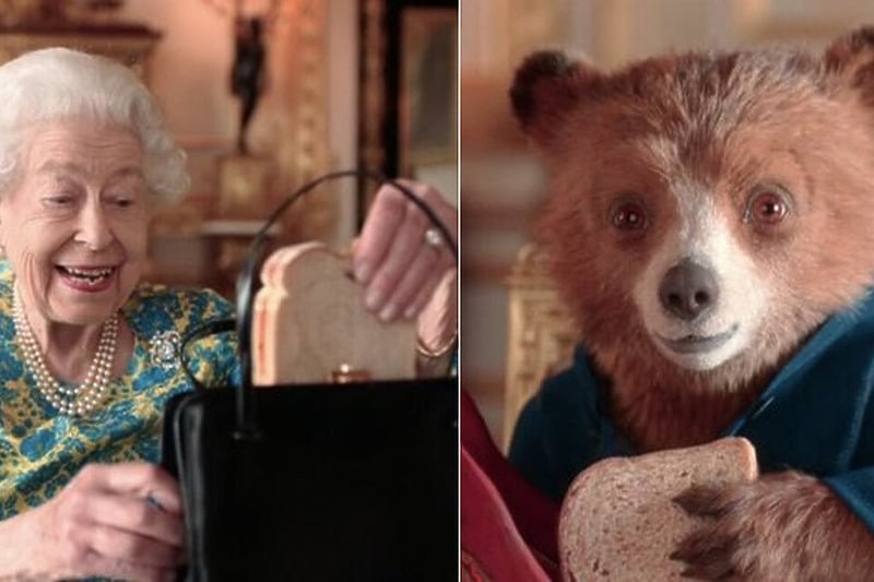 Britanska kraljica i medvjedić Paddington oduševili su ljude širom svijeta (Foto: Twitter)