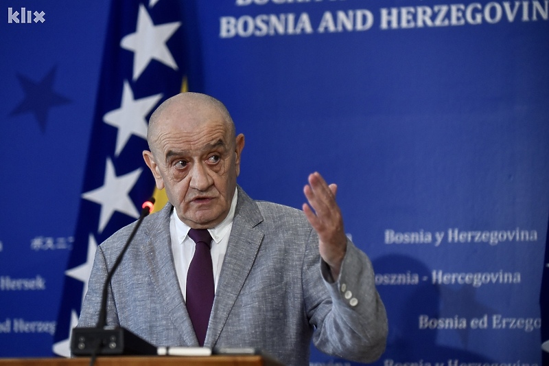 Ministar finansija BiH Vjekoslav Bevanda (Foto: T. S./Klix.ba)