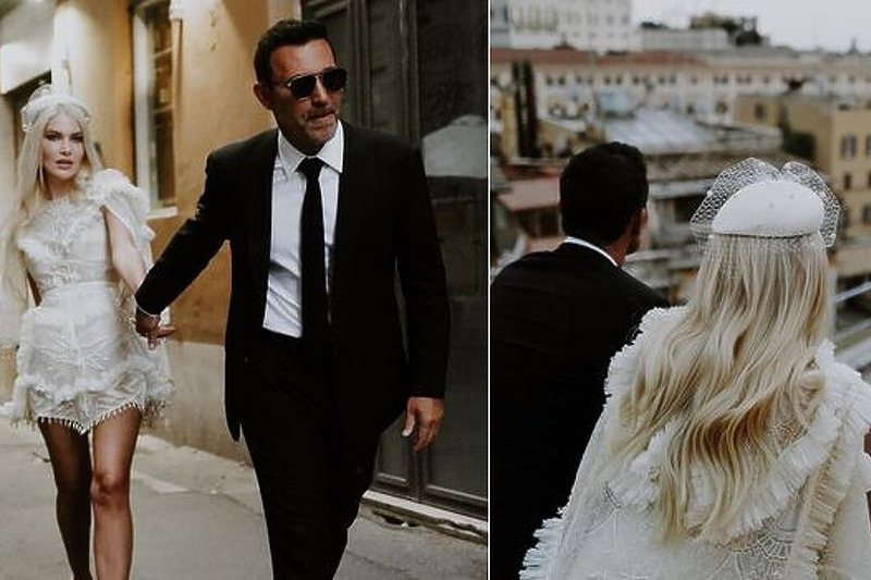 Mustafa i Melisa objavili su niz romantičnih fotografija iz Rima gdje su se vjenčali (Foto: Instagra