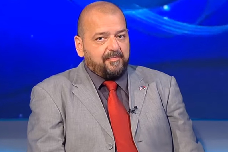 Dragan Šormaz, parlamentarac u Skupštini Srbije (Screenshot: B92)