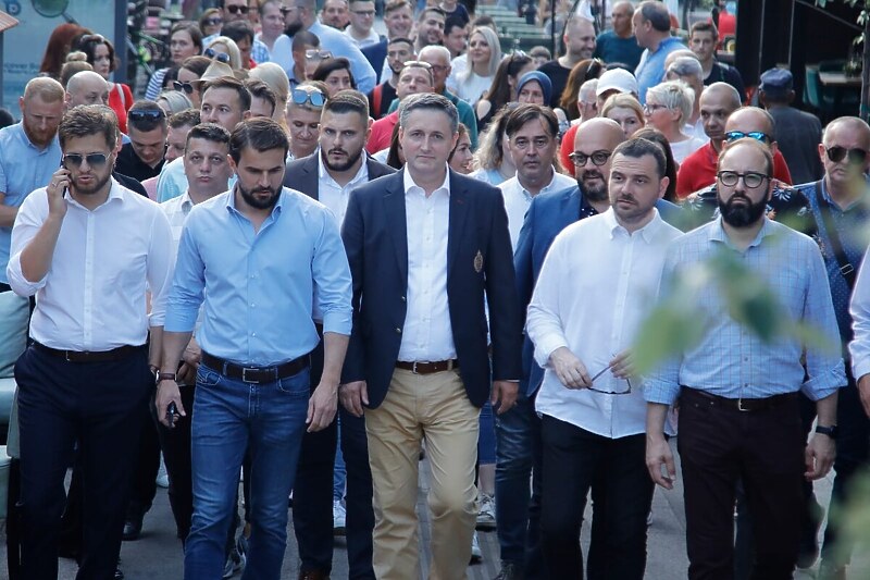 Denis Bećirović posjetio Ilidžu (Foto: SDP)