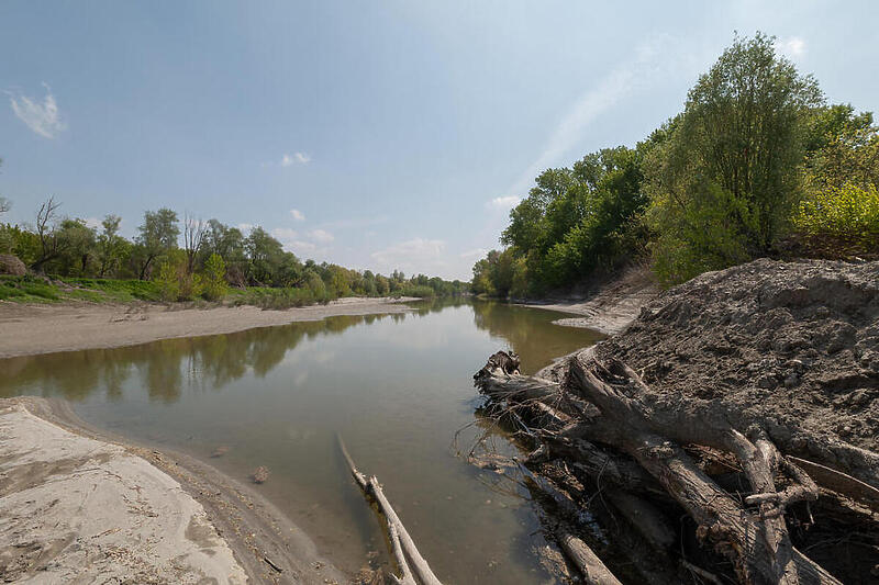 Sušom je posebno pogođena dolina rijeke Po (Foto: EPA-EFE)